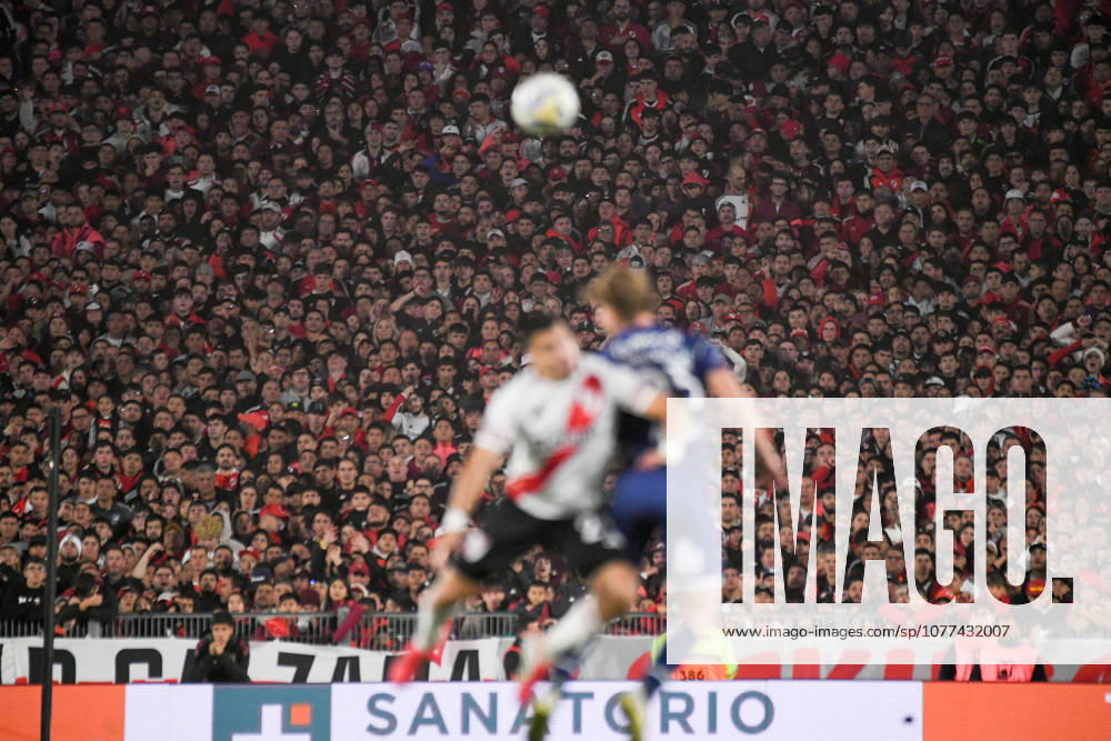 River Plate v Gimnasia y Esgrima La Plata - Torneo Apertura 2026 Fans in the Centenario stand at River Plate s stadium watch during the 2026 League Cup playoff match between River Plate and Gimnasia y Esgrima de La Plata at the Monumental Stadium on May 13, 2026. Buenos Aires Argentina