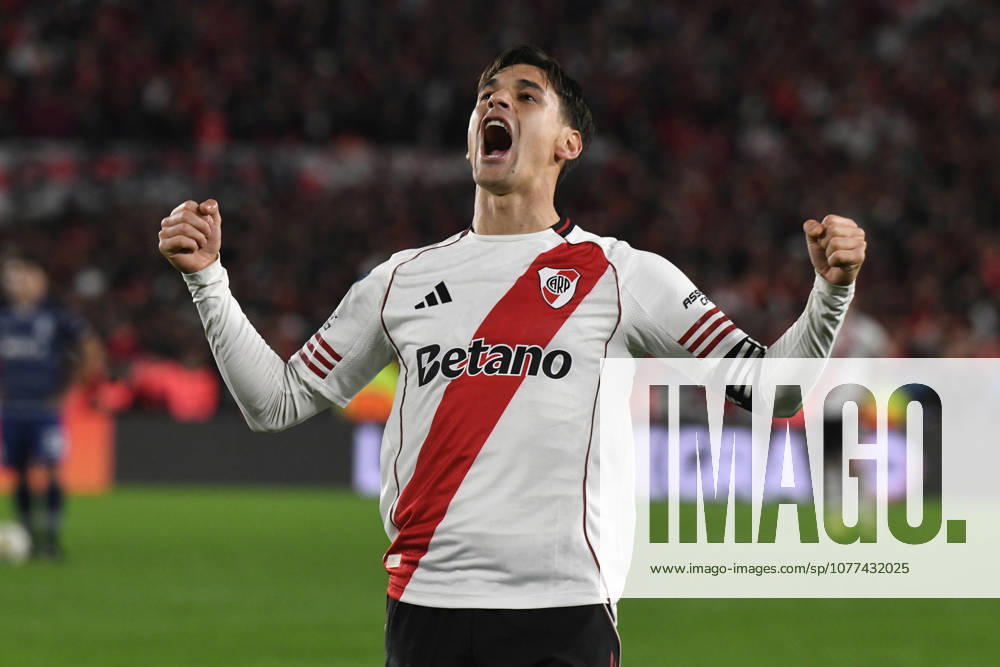 River Plate v Gimnasia y Esgrima La Plata - Torneo Apertura 2026 Lucas Martinez Quarta of River Plate celebrates his goal during the match between River Plate and Gimnasia y Esgrima La Plata at Estadio Mas Monumental in Buenos Aires, Argentina, on May 13, 2023. Buenos Aires Buenos Aires Argentina