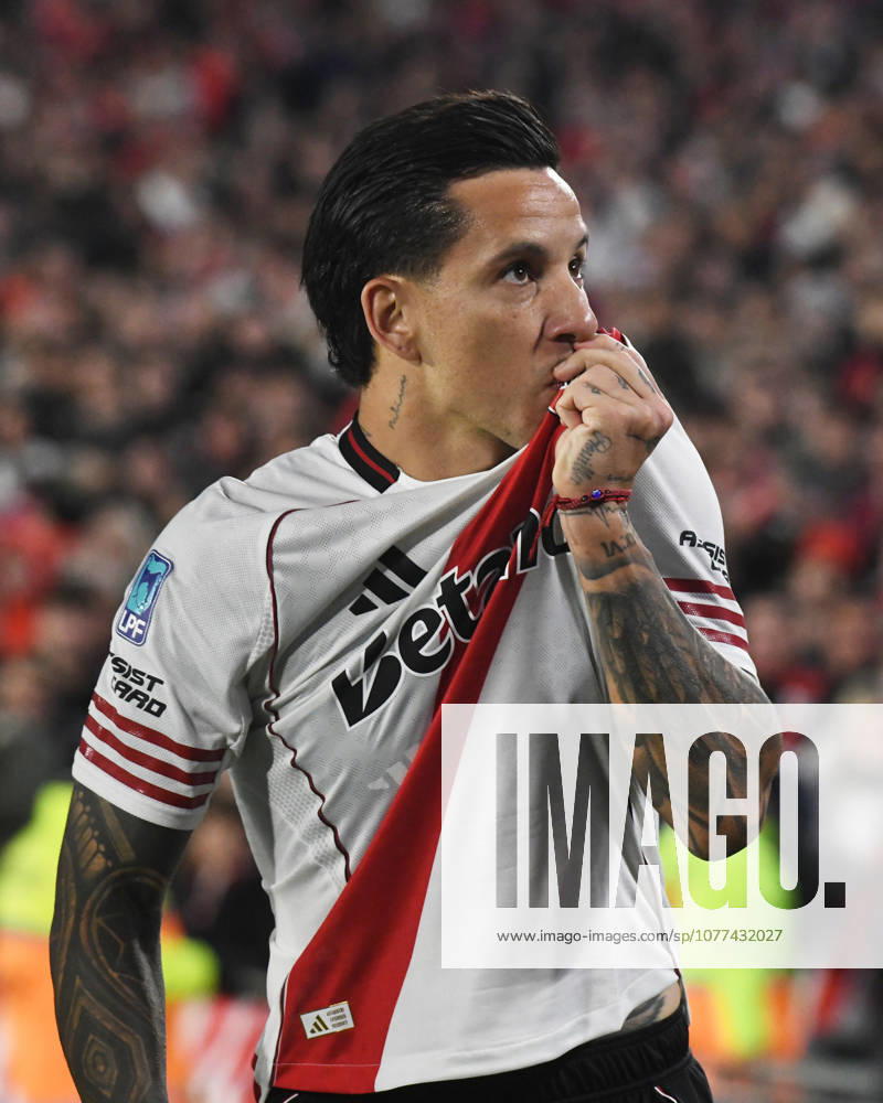 River Plate v Gimnasia y Esgrima La Plata - Torneo Apertura 2026 Sebastian Driussi of River Plate celebrates his goal during the match between River Plate and Gimnasia y Esgrima La Plata at Estadio Mas Monumental, on May 13. Buenos Aires Buenos Aires Argentina