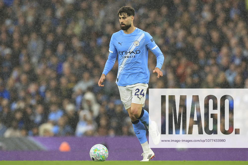 Manchester City v Crystal Palace, Premier League Josko Gvardiol (24) of Manchester City during the Premier League match between Manchester City and Crystal Palace at the Etihad Stadium, Manchester, UK on 13 May 2026. Manchester Etihad Stadium Manchester UK Editorial use only DataCo restrictions apply See www.football-dataco.com ,