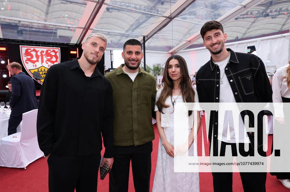 13 05 26 VfB Stuttgart Home game for Attitude Charity Gala Germany, Stuttgart, 13 05 2026, Soccer, Bundesliga, Season 2025 2026, VfB Stuttgart, Home game for Attitude Charity Gala v l Ermedin Demirovic, Deniz Undav, Nadia Murad Nobel Peace Prize winner , Atakan Karazor