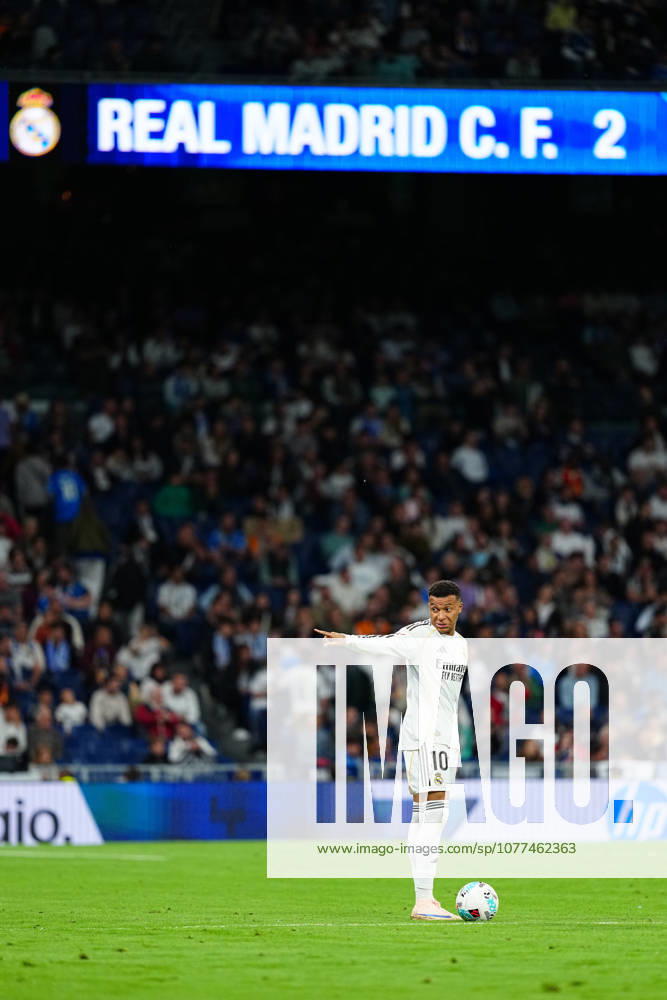 Kylian MbappÃ of Real Madrid CF is seen during the LaLiga EA Sports match between Real Madrid CF and Real Oviedo at the Santiago BernabÃ u. Final Score: Real Madrid 2-0 Real Oviedo Madrid Spain - ZUMAs197 20260515_aaa_s197_018