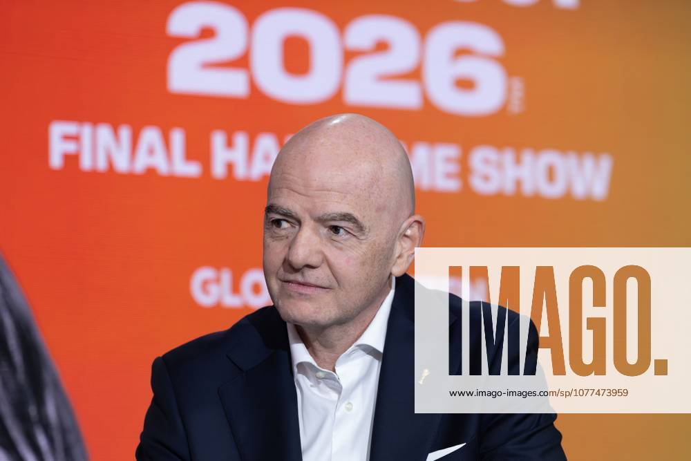 Global citizen now Gianni Infantino, FIFA President, during Global Citizen Now at Spring Studios in New York on May 14, 2026. new york new york united of america