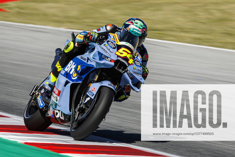 16th May 2026; Circuit de Barcelona, Barcelona, Catalonia, Spain; 2026 MotoGP of Catalunya Qualifying and Sprint Day; Fermin Aldeguer of the Bk8 Gresini Racing Motogp team PabloxGuillen