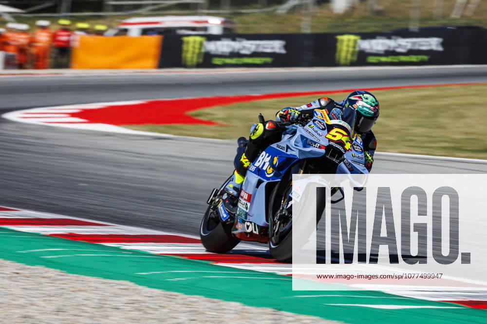 16th May 2026; Circuit de Barcelona, Barcelona, Catalonia, Spain; 2026 MotoGP of Catalunya Qualifying and Sprint Day; Fermin Aldeguer of the Bk8 Gresini Racing Motogp team PabloxGuillen