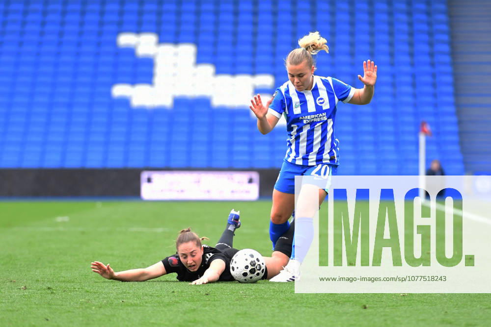 Brighton and Hove Albion Women v Tottenham Hotspur Women, Women s Super League Olaug Tvedten of Brighton and Hove Albion Women during the Women s Super League match between Brighton and Hove Albion Women and Tottenham Hotspur Women at the American Express Stadium, Brighton and Hove, UK on 16 May 2026. Brighton and Hove American Express Stadium East Sussex UK Editorial use only DataCo restrictions apply See www.football-dataco.com ,