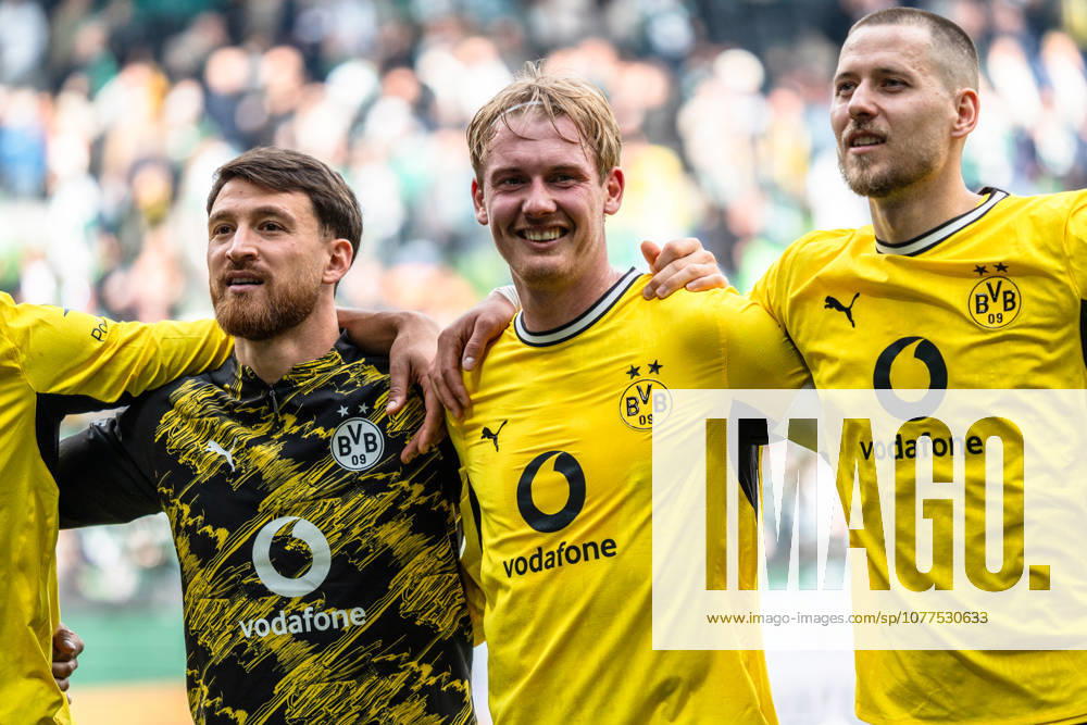 Germany Bundesliga 2025 2026 Matchday 34, SV Werder Bremen vs Borussia Dortmund Saturday, 16 05 2026 Weserstadion, Bremen Salih Özcan Borussia Dortmund, 6 Julian Brandt Borussia Dortmund, 10