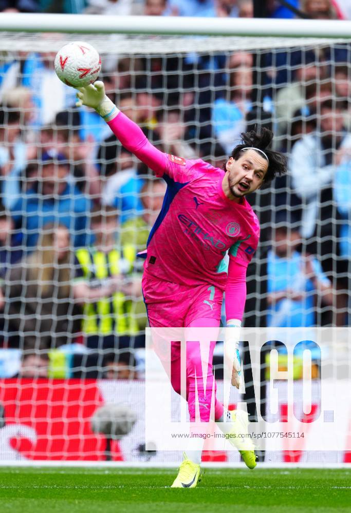 Manchester City goalkeeper James Trafford Chelsea v Manchester City, Emirates FA Cup Final, Football, Wembley Stadium, London, UK - 16 May 2026London Wembley Stadium United Kingdom
