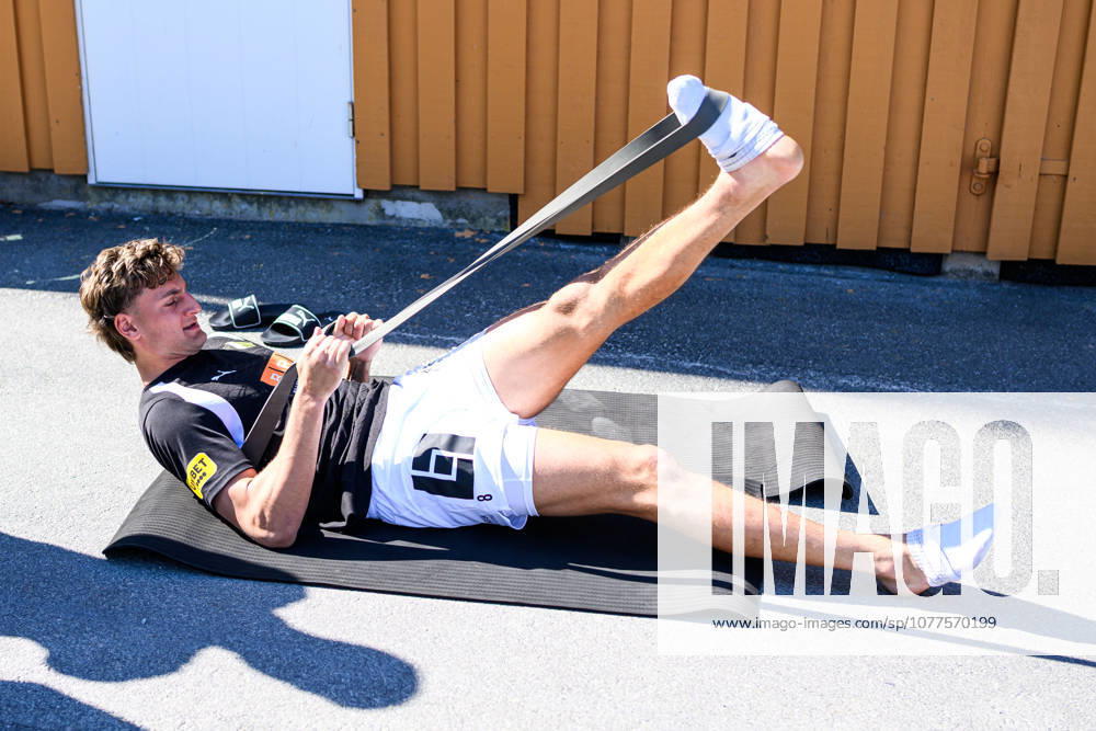 Häckens Silas Andersen before the football match in Allsvenskan between Mjällby and Häcken on May 17, 2026 in Hällevik
