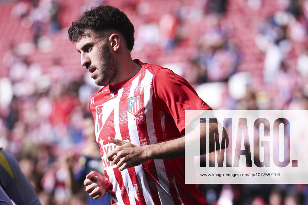 Atletico de Madrid vs Girona, on the 37th matchday of the 2025 26 Spanish First Division May 17, 2026, Madrid, Spain Matteo Ruggeri is warm up during the Spanish championship LaLiga football match between Atletico de Madrid and Girona CF on 17 May 2026 at Estadio Santiago Bernabeu in Madrid, Spain Madrid, Spain Madrid Madrid, Spain Madrid Madrid Spain