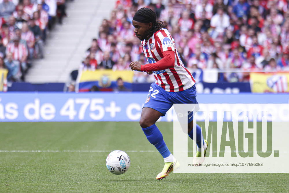 Atletico de Madrid vs Girona, on the 37th matchday of the 2025 26 Spanish First Division May 17, 2026, Madrid, Spain Ademola Lookman with the ball during the Spanish championship LaLiga football match between Atletico de Madrid and Girona CF on 17 May 2026 at Estadio Santiago Bernabeu in Madrid, Spain Madrid, Spain Madrid Madrid, Spain Madrid Madrid Spain