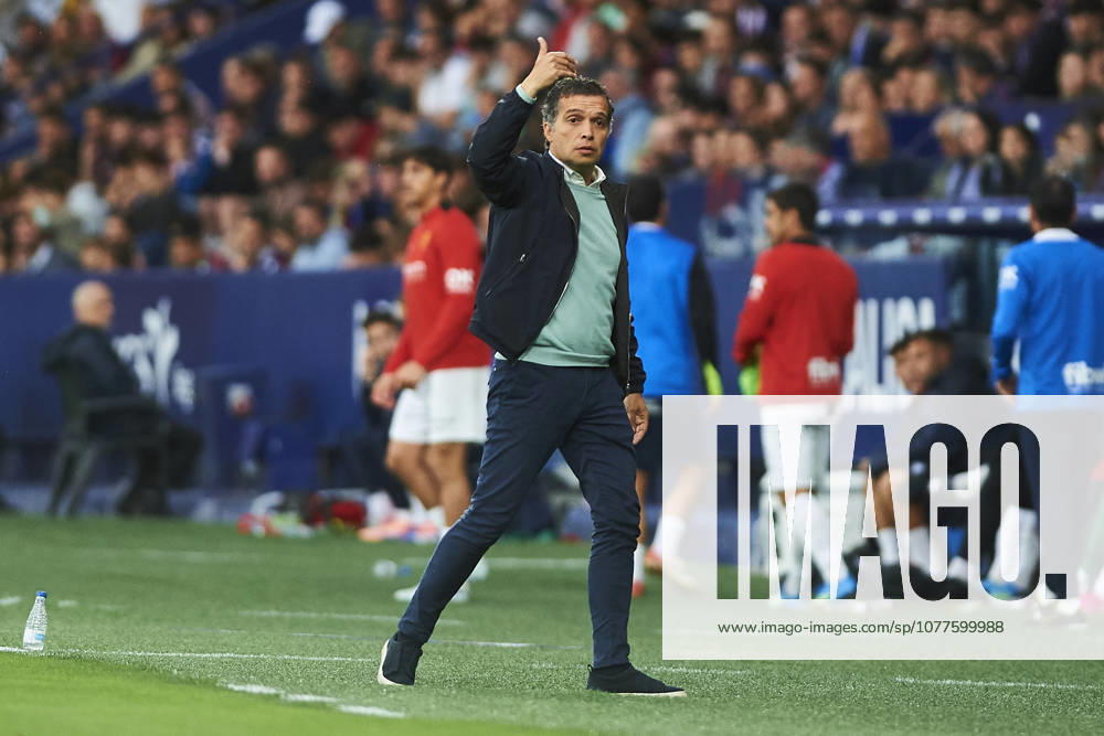 Head coach Luis Castro Levante UD during the LaLiga EA Sports match between Levante UD and RCD Mallorca at Ciudad de Valencia on May 17, 2026 in Valencia, Spain Photo by Maria Jose Segovia DeFodi Images