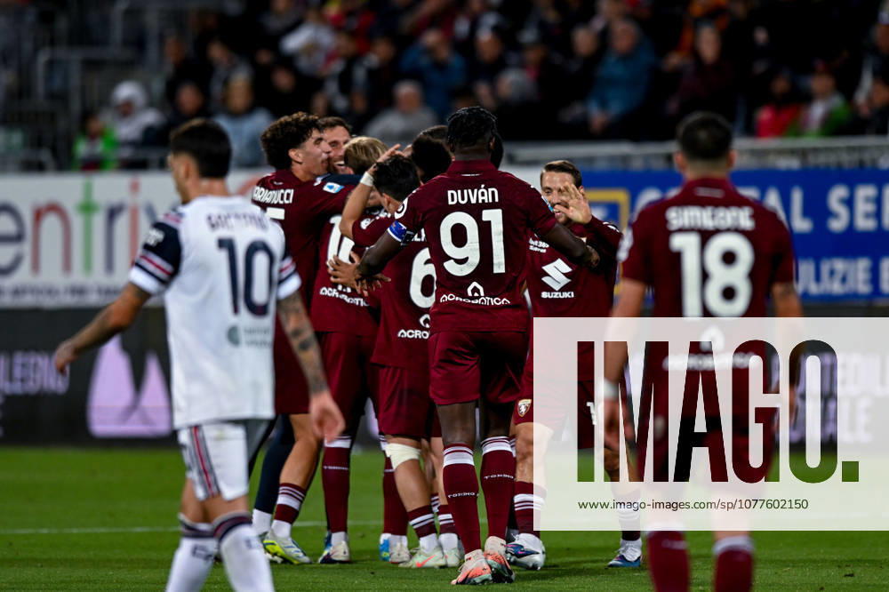 Torino s Rafael Obrador Burguera celebrates after scoring the goal for 0-1 during the Serie A soccer match between Cagliari Calcio and Torino at the Unipol Domus in Cagliari, Sardinia - Sunday 17th May. - Soccer
