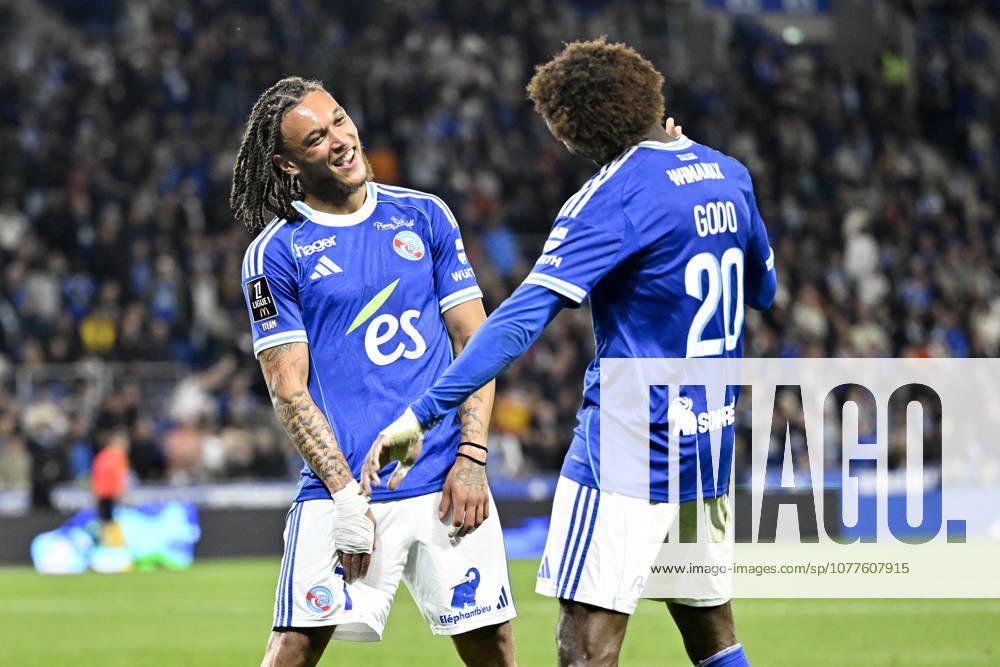 RC Strasbourg Alsace v AS Monaco - Ligue 1 McDonald s 2025 2026 07 Diego MOREIRA (rcsa) during the Ligue 1 McDonald s match between Strasbourg and Monaco at Stade de la Meinau on May 17, 2026 in Strasbourg, France. Strasbourg France