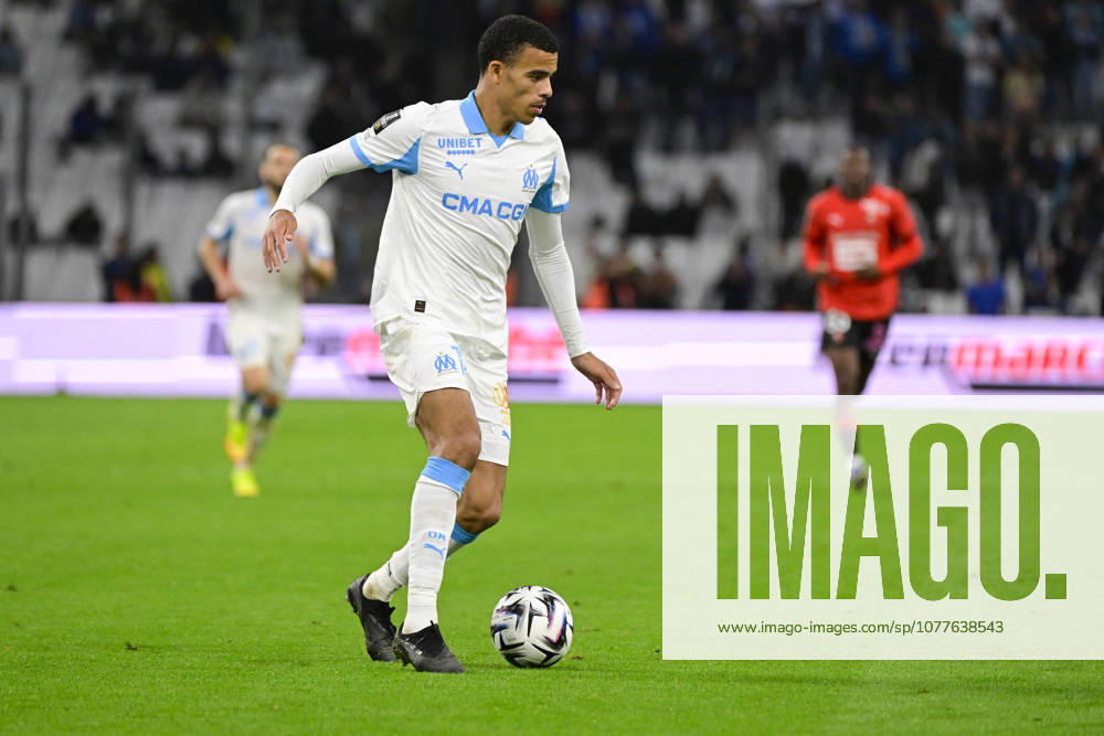 Mason Greenwood (OM) - Ligue 1 McDonalds match between Olympique de Marseille and Stade Rennais FC on May 17, 2026 at the Orange Velodrome Stadium in Marseille.