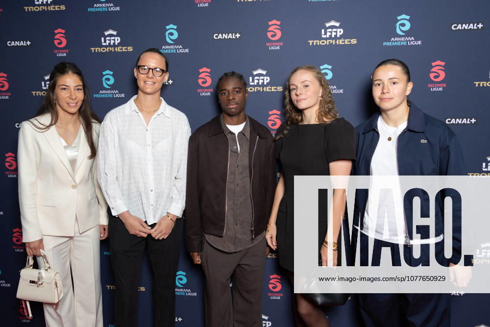 Trophees 2026 - Arkema Premiere Ligue - Paris Clara Mateo, Mylène Chavas, Melween N Dongala, Lou Bogaert attends the awards ceremony of the French Women’s Football Professional League LFFP 2025 2026 season at Pavillon Dauphine on May 18, 2026 in Paris, France. Photo by Nasser Berzane ABACAPRESS.COM Paris France