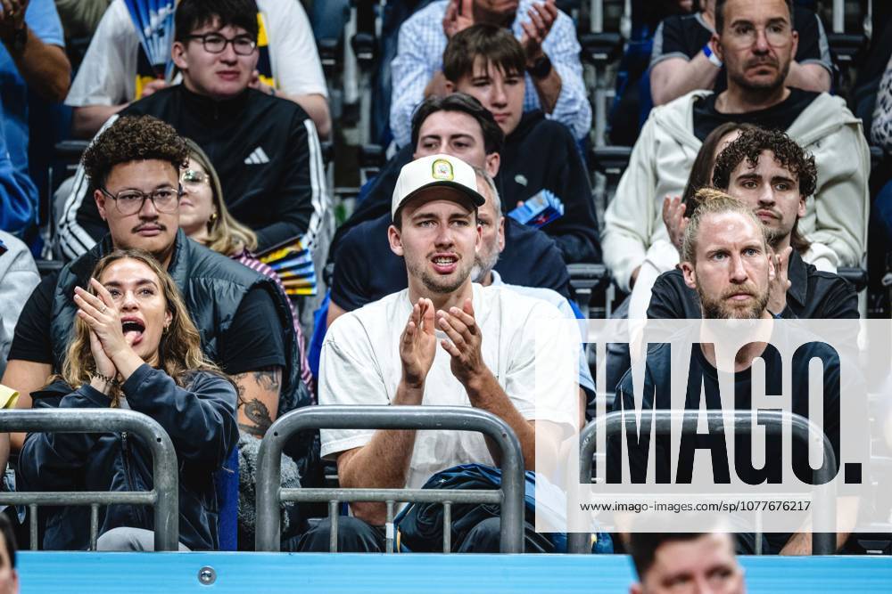 Basketball Berlin 19 05 2026 Season 2025 2026 EasyCredit BBL 1 Bundesliga Men, Men Playoffs Quarterfinals Game 2 Alba Berlin RASTA Vechta Franz Wagner as a guest spectator