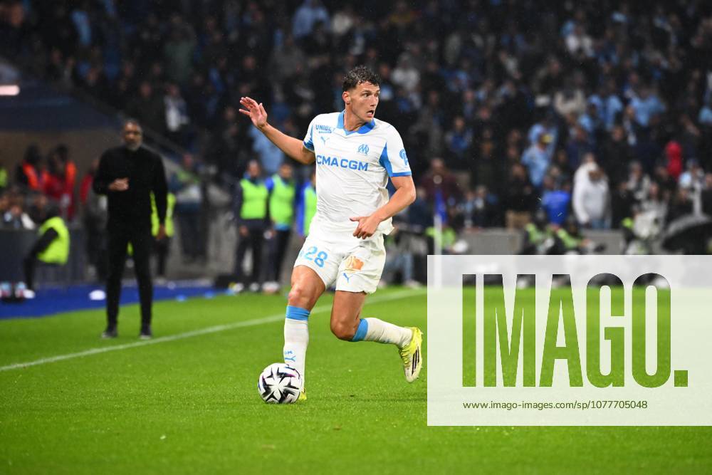 Pavard (benjamin) FOOT L1 2026 LE HAVRE-MARSEILLE (0-1) STADE OCEANE LE HAVRE FRANCE 10 05 2026 GARNIER ETIENNE LE HAVRE STADE OCEANE France GermanyxJapanxUKxFrancexBelgiumxOUT