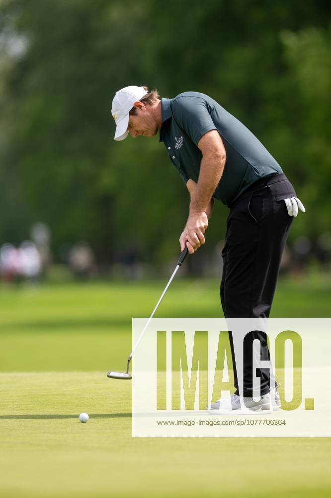 Belgian Nicolas Colsaerts pictured in action during the first round (1 4) of the 2026 Soudal Open DP World Tour golf tournament in Schilde, Thursday 21 May 2026. The Soudal Open takes place from 21 to 24 May at the Rinkven Golf Club in Schilde. JONASxROOSENS x174637373x