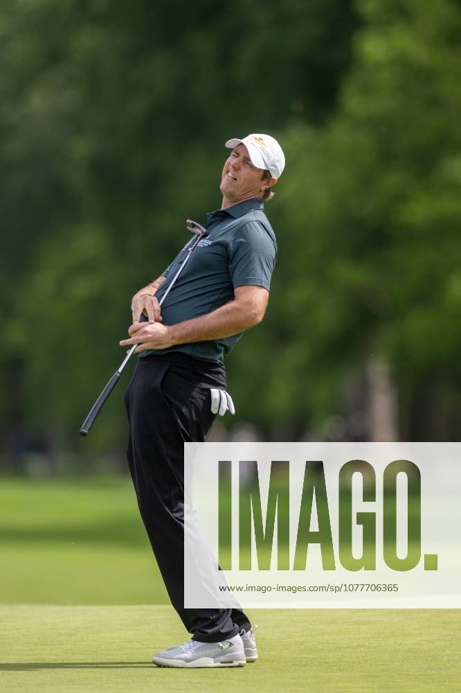 Belgian Nicolas Colsaerts pictured in action during the first round (1 4) of the 2026 Soudal Open DP World Tour golf tournament in Schilde, Thursday 21 May 2026. The Soudal Open takes place from 21 to 24 May at the Rinkven Golf Club in Schilde. JONASxROOSENS x174637377x