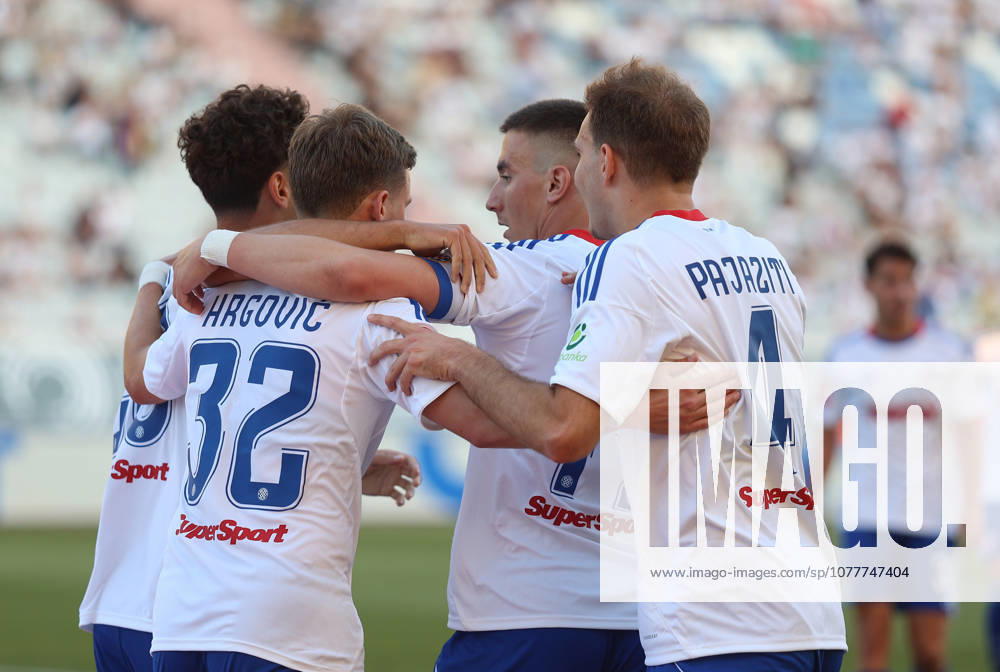SuperSport HNL, round 18: HNK Hajduk Split v HNK Vukovar 1991 Players Of HNK Hajduk Split during the SuperSport HNL 2025. 2026. round 36 match between HNK Hajduk Split and HNK Vukovar 1991 at Poljud Stadium in Split, Croatia on May 22, 2026. IvanaxIvanovic PIXSELL