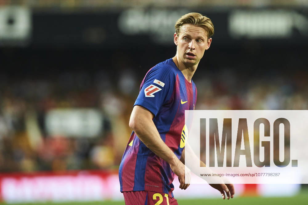 Frankie De Jong FC Barcelona during the LaLiga EA Sports match between Valencia CF and FC Barcelona at Estadio de Mestalla on May 23, 2026 in Valencia, Spain Photo by Maria Jose Segovia DeFodi Images
