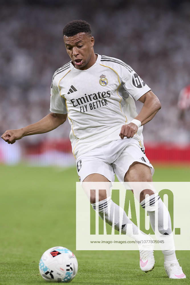 Kylian Mbappe of Real Madrid CF is seen in action during the LaLiga EA Sports 2025 2026 week 38 football match between Real Madrid CF and Athletic Club at Santiago Bernabeu stadium. Final score; Real Madrid CF 4:2 Athletic Club Madrid Spain - ZUMAs197 20260523_aaa_s197_294