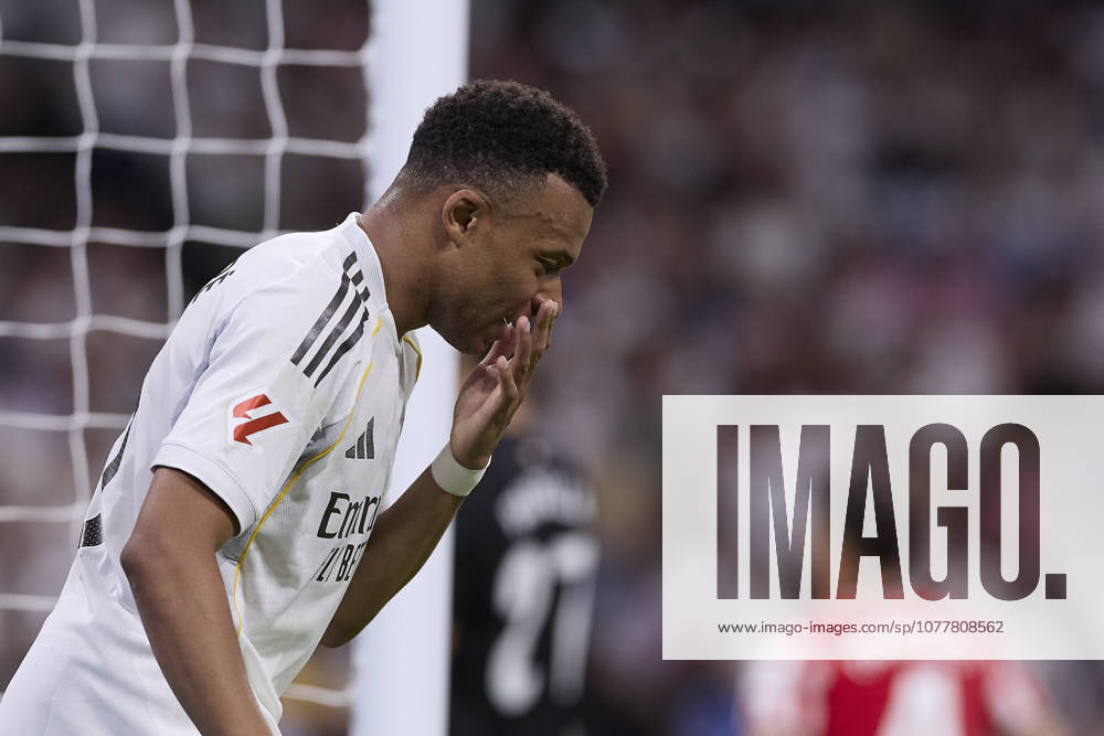 Kylian Mbappe of Real Madrid CF is seen in action during the LaLiga EA Sports 2025 2026 week 38 football match between Real Madrid CF and Athletic Club at Santiago Bernabeu stadium. Final score; Real Madrid CF 4:2 Athletic Club Madrid Spain - ZUMAs197 20260523_aaa_s197_336