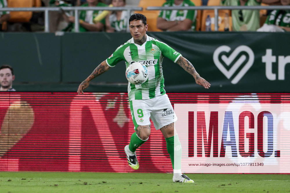 Real Betis Balompie v Levante UD - LaLiga EA Sports Chimy Avila of Real Betis controls the ball during the La Liga EA Sports match between Real Betis and Levante UD at La Cartuja Stadium in Seville, Spain, on May 23, 2026. Seville Spain
