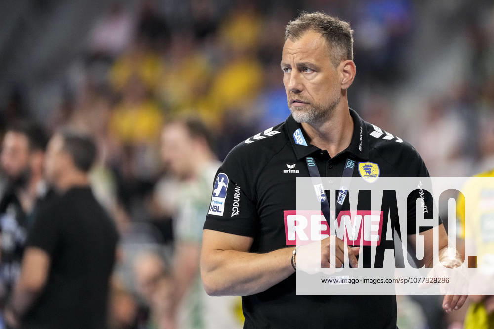 Maik Machulla coach, head coach, RNL , single picture, single photo, action, action, 24 05 2026, Mannheim Germany , Handball, Bundesliga, Rhein Neckar Löwen SC Magdeburg