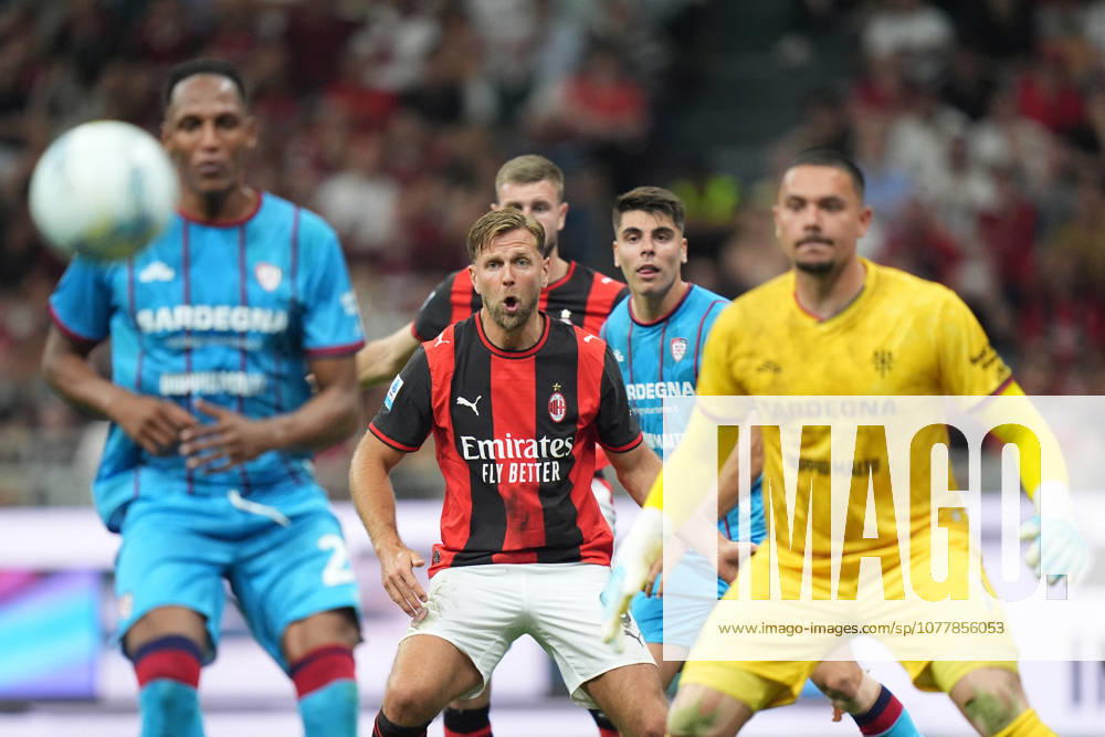 AC Milans Niclas Fullkrug during the Serie A soccer match between Milan and Cagliari at the San Siro Stadium in Milan , north Italy - Saturday , May 24 , 2026. - Soccer .