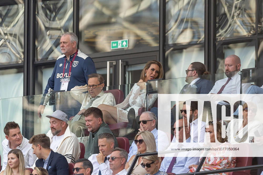 West Ham United v Leeds United, Premier League, Football, London Stadium, London, UK - 24 May 2026 West Ham United owner David Sullivan watches the game London London Stadium Stratford GBR, UK NEWSPAPERS OUT