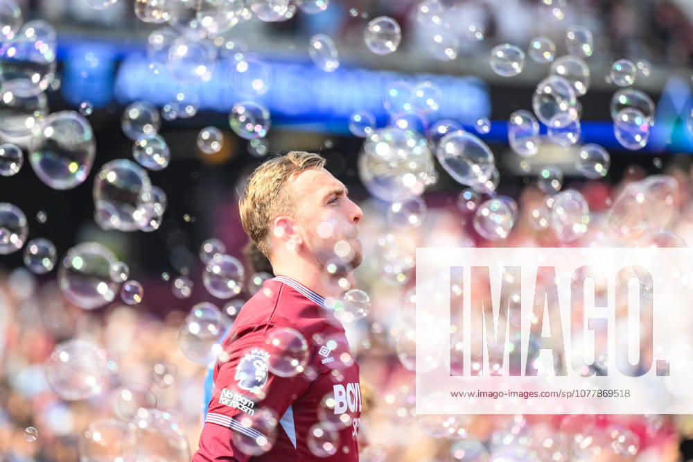 West Ham United v Leeds United - Premier League Jarrod Bowen of West Ham United during the Premier League match between West Ham United and Leeds United at the London Stadium, Stratford, on May 24, 2026. Stratford Greater London United Kingdom