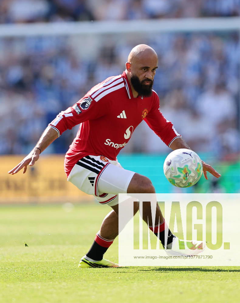 Brighton and Hove, England, 24th May 2026. Bruno Fernandes of Manchester United, ManU during the Brighton and Hove Albion vs Manchester United Premier League match at the AMEX Stadium, Brighton and Hove. Picture credit should read: David Klein Sportimage . SPI_048_DK_Brighton_Man_Utd SPI-4826-0048