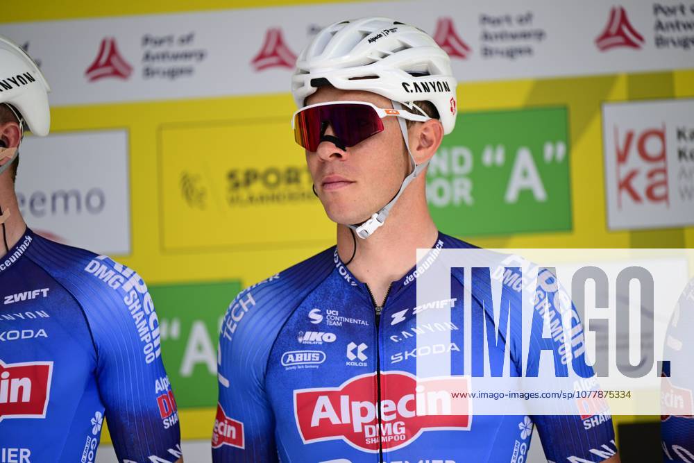 Belgian Laurens Sweeck of Alpecin-Premier Tech pictured ahead of the Antwerp Port Epic men s elite one day cycling race, 196,4 km in and around Antwerp, Monday 25 May 2026. TOM GOYVAERTS TomxGoyvaerts x174989334x