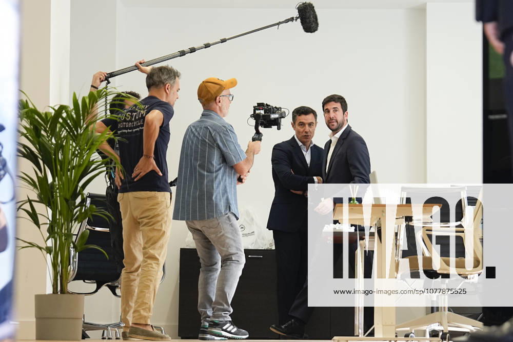 Enrique Riquelme attends the Media during the opening of his new campaign headquarters for his candidacy for the presidency of Real Madrid next to Bernabeu stadium on May 25, 2026, in Madrid, Spain. Madrid Spain - ZUMAa181 20260525_zaa_a181_004