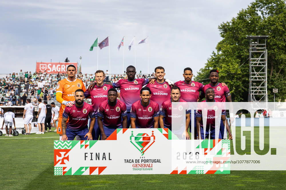 Sporting CP vs SCU Torreense in Oeiras - 24 May 2026 Initial team of SCU Torreense seen during the Portuguese Cup 2025 2026 - Final match between Sporting CP and SCU Torreence at Estadio Nacional. (Final score: Sporting CP 1 - 2 SCU Torreense) Oeiras Portugal