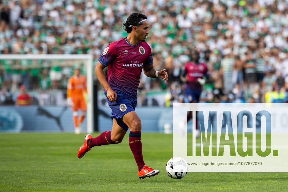 Sporting CP vs SCU Torreense in Oeiras - 24 May 2026 Luis Quintero of SCU Torreense in action during the Portuguese Cup 2025 2026 - Final match between Sporting CP and SCU Torreence at Estadio Nacional. (Final score: Sporting CP 1 - 2 SCU Torreense) Oeiras Portugal