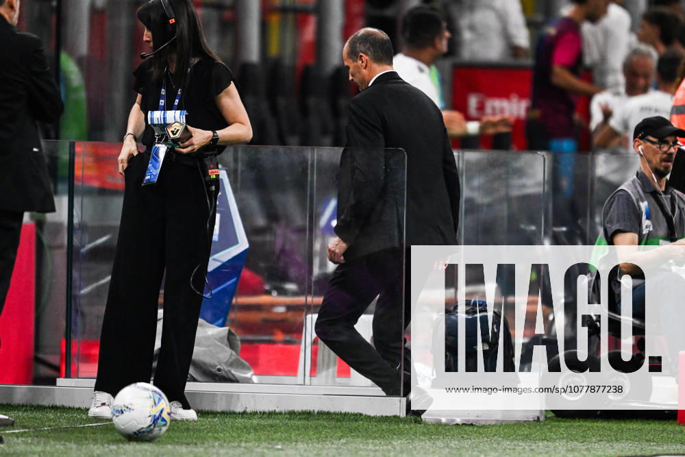 Photo by IPA ABACAPRESS.COM85057788 - Head Coach Massimiliano Allegri of AC Milan disappointment during the Italian Serie A football match between AC Milan and Cagliari Calcio on 24 of May 2026 at Giuseppe Meazza San Siro Siro stadium in Milan, Italy. Credit: Tiziano Ballabio Milan Italy