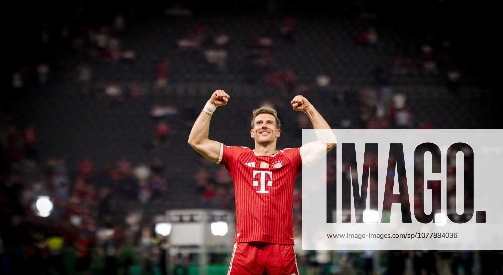 Berlin, Germany 23rd May 2026 Final cheer Leon Goretzka FCB Bayern Munich VfB Stuttgart 23 05 2026