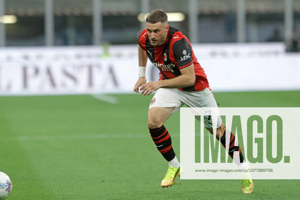 SANTIAGO GIMENEZ, Milan, Serie A, 2025-26, Milan vs Cagliari 1-2, 24-05-2026, Azione, Action, Single shot, Maglia. Shirt, 2026-27 SERIE A 2025-26 MILAN-CAGLIARI 1-2 Maglia 2026-27
