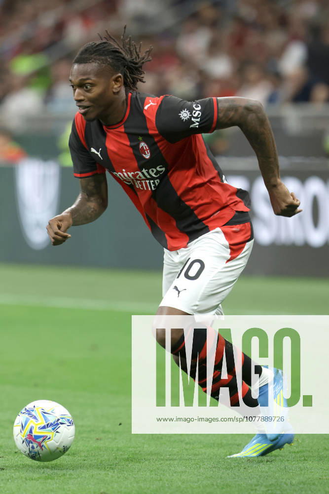 RAFAEL LEAO, Milan, Serie A, 2025-26, Milan vs Cagliari 1-2, 24-05-2026, Azione, Action, Single shot, Maglia. Shirt, 2026-27 SERIE A 2025-26 MILAN-CAGLIARI 1-2 Maglia 2026-27