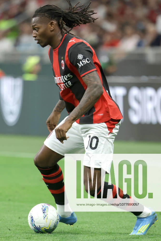 RAFAEL LEAO, Milan, Serie A, 2025-26, Milan vs Cagliari 1-2, 24-05-2026, Azione, Action, Single shot, Maglia. Shirt, 2026-27 SERIE A 2025-26 MILAN-CAGLIARI 1-2 Maglia 2026-27