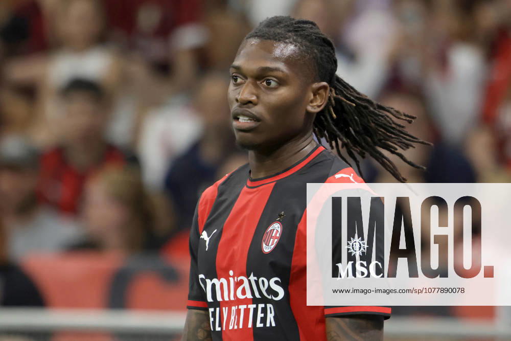 RAFAEL LEAO, Milan, Serie A, 2025-26, Milan vs Cagliari 1-2, 24-05-2026, Azione, Action, Single shot, Close up, Maglia. Shirt, 2026-27 SERIE A 2025-26 MILAN-CAGLIARI 1-2 Maglia 2026-27