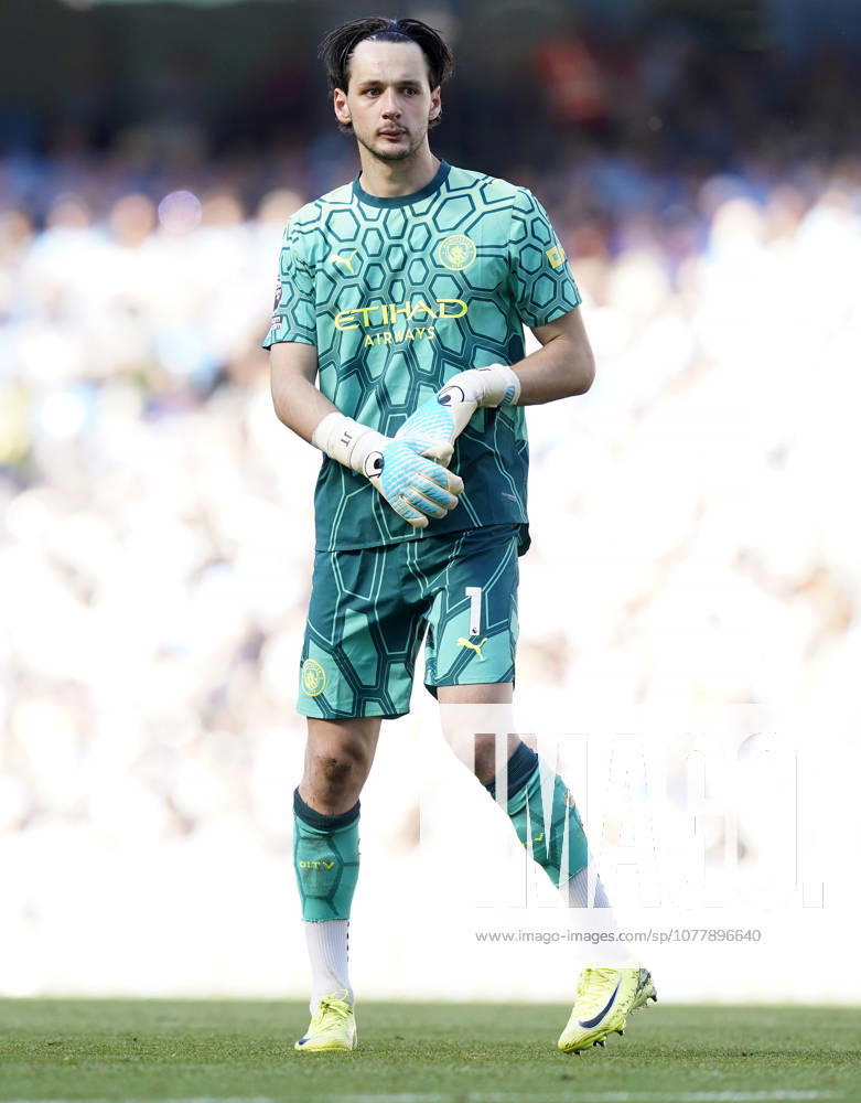 Manchester, England, 24th May 2026. James Trafford of Manchester City during the Manchester City vs Aston Villa Premier League match at the Etihad Stadium, Manchester. Picture credit should read: Andrew Yates Sportimage . SPI_145_AY_Man_City_Villa SPI-4819-0131