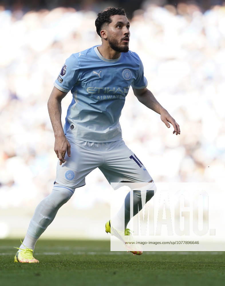 Manchester, England, 24th May 2026. Rayan Cherki of Manchester City during the Manchester City vs Aston Villa Premier League match at the Etihad Stadium, Manchester. Picture credit should read: Andrew Yates Sportimage . SPI_151_AY_Man_City_Villa SPI-4819-0137