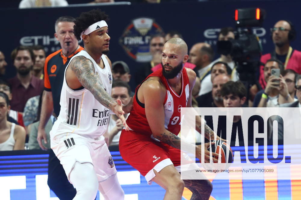 EuroLeague Basketball Final 4 - Champions Game, Olympiacos Piraeus vs Real Madrid - Evan Fournier, 94 of Olympiacos Piraeus in action during the 2026 EuroLeague Championship Game Olympiacos Piraeus vs Real Madrid at Telekom Center Athens on May 24, 2026 in Athens, Greece. ATHENS Greece