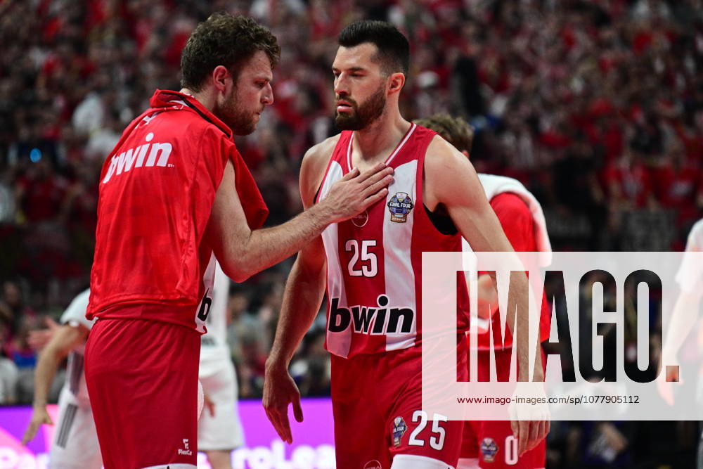 EuroLeague Basketball Final 4 - Champions Game, Olympiacos Piraeus vs Real Madrid - Alec Peters, 25 of Olympiacos Piraeus during the 2026 EuroLeague Championship Game Olympiacos Piraeus vs Real Madrid at Telekom Center Athens on May 24, 2026 in Athens, Greece. ATHENS Greece