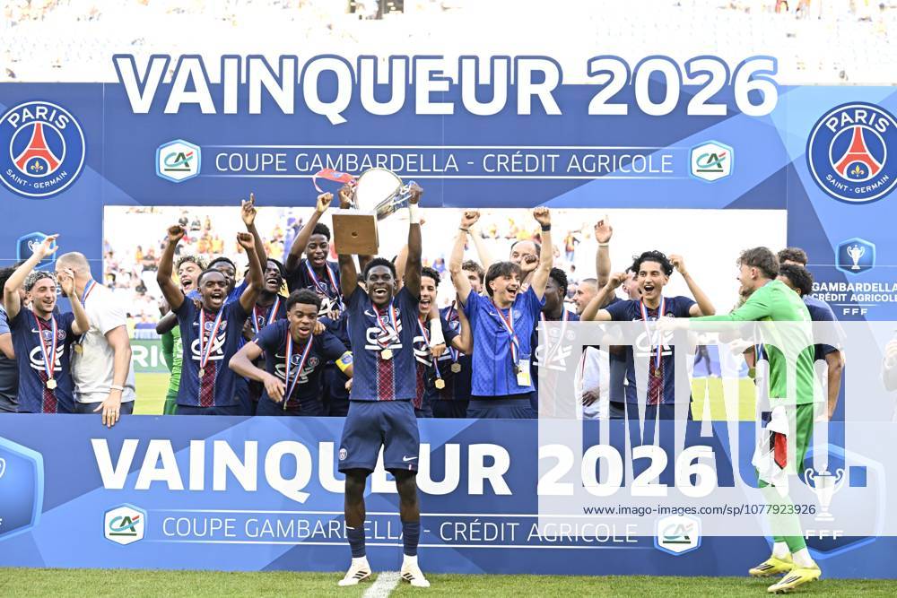 Mbemba emmanuel FOOT COUPE GAMBARDELLA 2026 PSG MONTPELLIER 3 2 STADE DE FRANCE ST DENIS FRANCE 22 05 2026 MANTEY STEPHANE ST DENIS STADE DE FRANCE France GermanyxJapanxUKxFrancexBelgiumxOUT