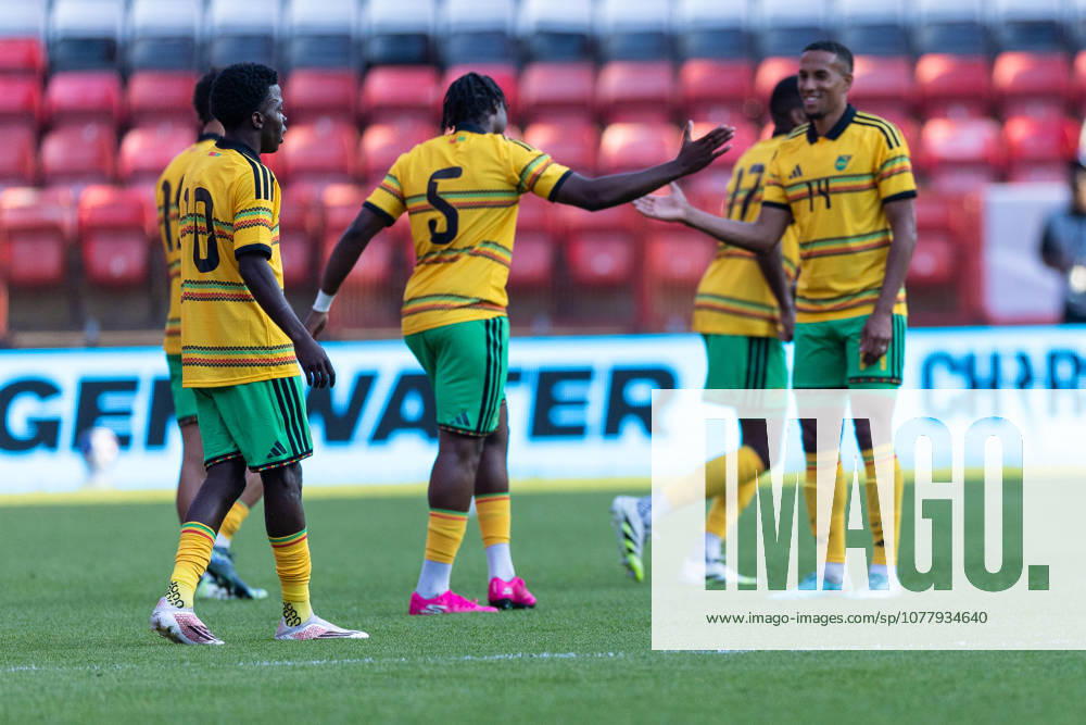 Nigeria v Zimbabwe, Unity Cup London 2026 GOAL 1-0.Nigeria forward Femi Azeez (7) celebrates after scoring a goal during the Unity Cup London 2026 match between Nigeria and Zimbabwe at The Valley, London, UK on 26 May 2026. London The Valley Greater London UK Editorial use only ,